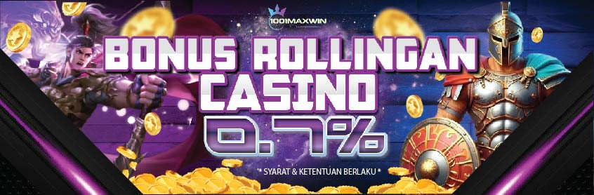 BONUS ROLLINGAN CASINO 0.7%